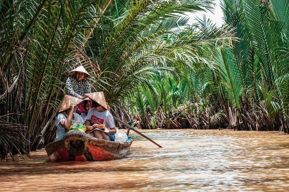 Mit dem Boot über den Mekong - ein Erlebnis für sich